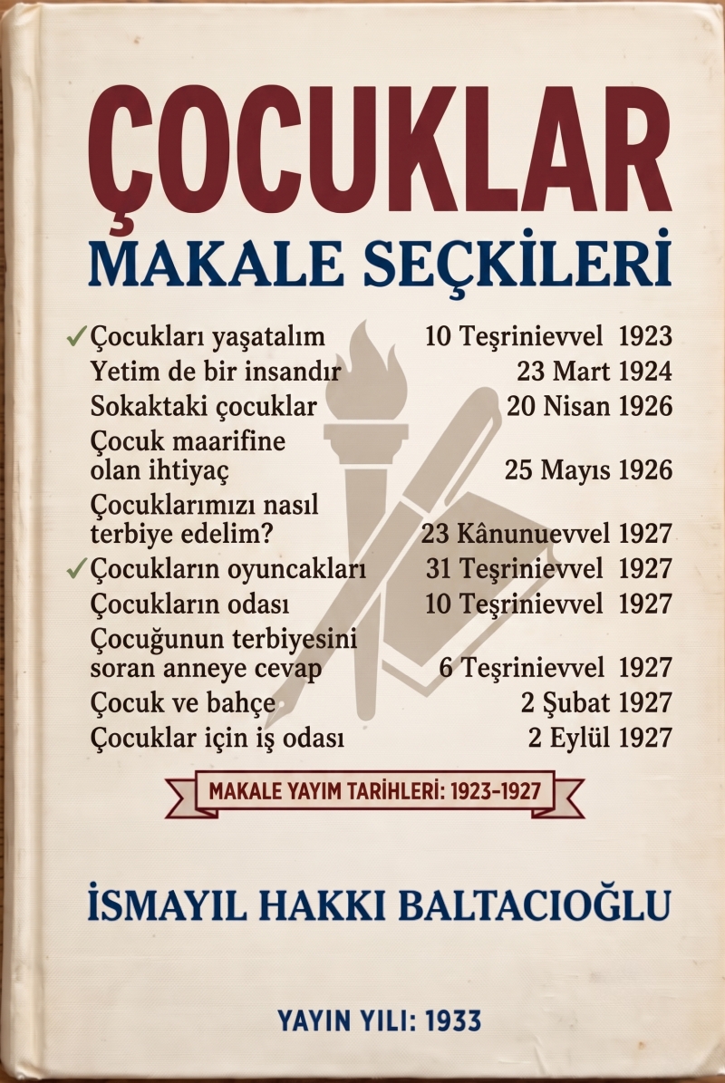 ÇOCUKLAR İSMAYIL HAKKI BALTACIOĞLU