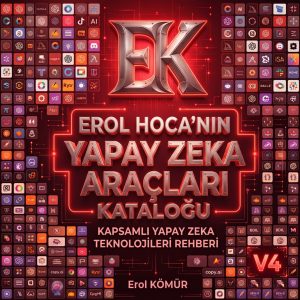 EROL HOCA’NIN YAPAY ZEKA ARAÇLARI KATALOĞU: Kapsamlı Yapay Zeka Teknolojileri Rehberi 1104 Yapay Zeka Aracı